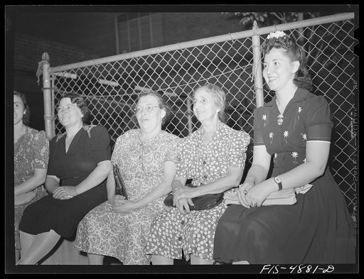 Brooklyn, New York. Red Hook housing development. Residents of the project at the community center party