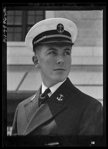 Untitled photo, possibly related to: U.S. Naval Academy, Annapolis, Maryland. Midshipman