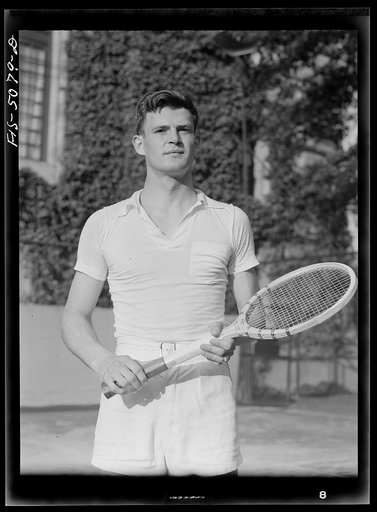 U.S. Naval Academy, Annapolis, Maryland. A tennis player