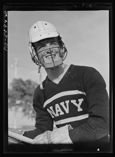 U.S. Naval Academy, Annapolis, Maryland. Lacrosse player
