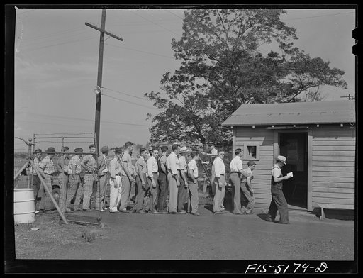 Decatur, Alabama. Ingalls Shipbuilding Company. Payroll line