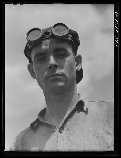 Decatur, Alabama. Ingalls Shipbuilding Company. A "tacker"