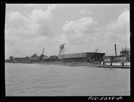 Decatur, Alabama. Ingalls Shipbuilding Company. On the Tennessee River