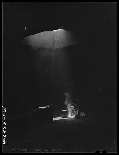 Untitled photo, possibly related to: Decatur, Alabama. Ingalls Shipbuilding Company. The stern of one of the oceangoing barges under construction
