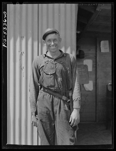 Decatur, Alabama. Ingalls Shipbuilding Company. A shipfitter's helper
