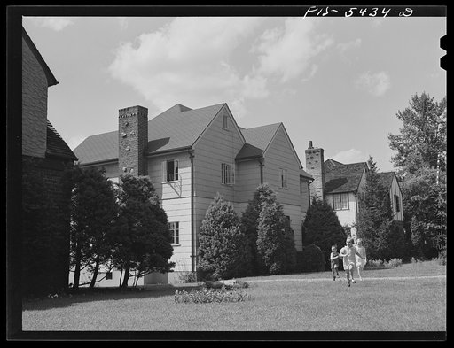 Yonkers, New York. Suburban homes