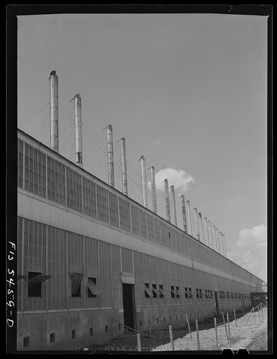 Sheffield, Alabama. Reynolds Alloys Company. The cast house