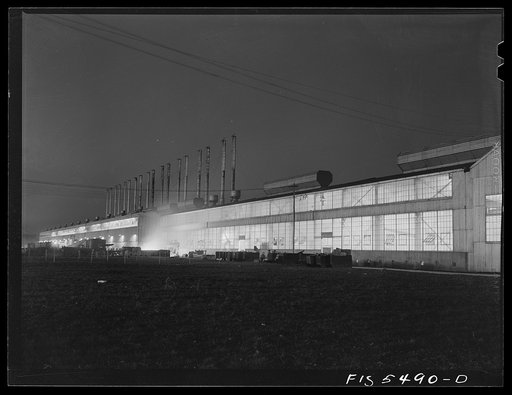 Sheffield, Alabama. Reynolds Alloys Company. The cast house