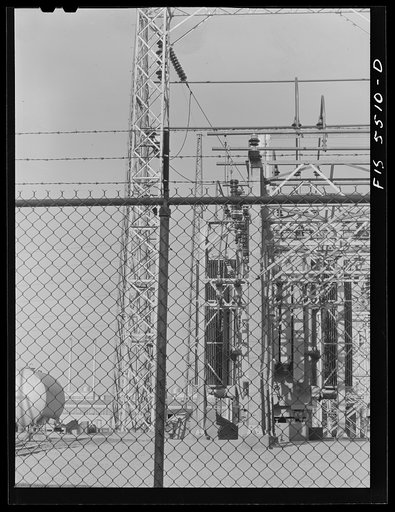 Untitled photo, possibly related to: Sheffield, Alabama. Tennessee Valley Authority (TVA) power is used at the Reynolds plant