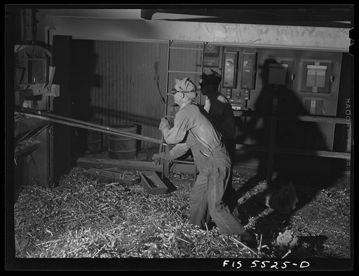 Sheffield, Alabama. Reynolds Alloys Company. Shavings and scrap are remelted here and cast into pigs