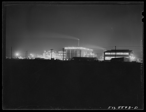 Sheffield, Alabama. Reynolds Metal Company. Part of the Reynolds metal plant