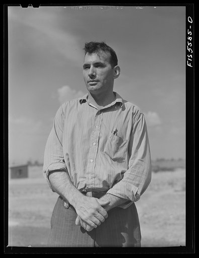 Untitled photo, possibly related to: Sheffield, Alabama. Reynolds Alloys Company. James L. Penn, ex-sailor, ex-policeman, and formerly employed at Alcoa, is now foreman of the general finishing