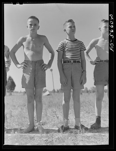 Boys at a Boy Scout camp. Florence (vicinity), Alabama