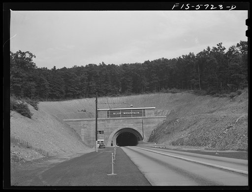 Pennsylvania Turnpike, Pennsylvania. Tunnel