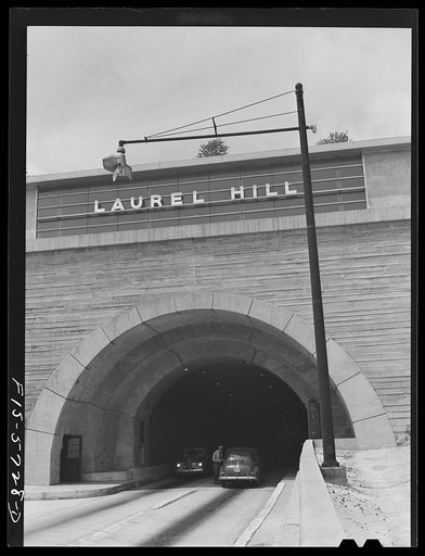 Pennsylvania Turnpike, Pennsylvania. Tunnel