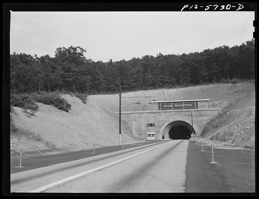 Pennsylvania Turnpike, Pennsylvania. Tunnel