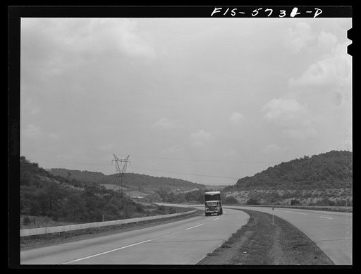 Untitled photo, possibly related to: Pennsylvania Turnpike, Pennsylvania