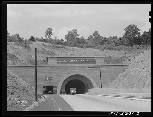 Pennsylvania Turnpike, Pennsylvania. Tunnel