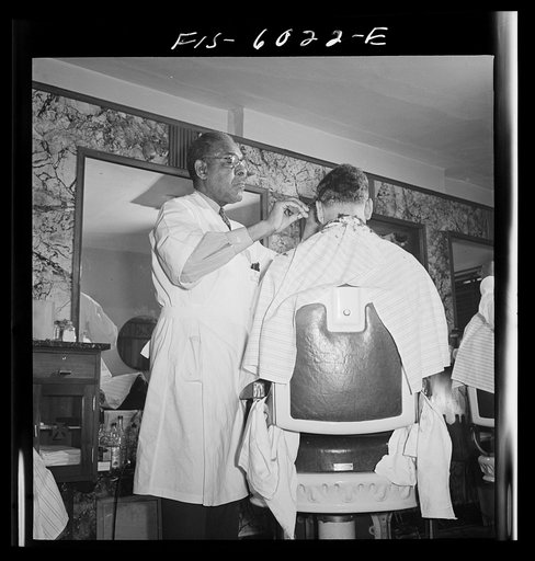New York (?), New York. An uncaptioned story dealing with the life of Negros in New York (?), their professions, occupations, and recreational activities