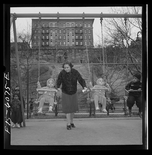 New York, New York. An uncaptioned story dealing with the life of Negros in New York (?), their professions, occupations and recreational activities