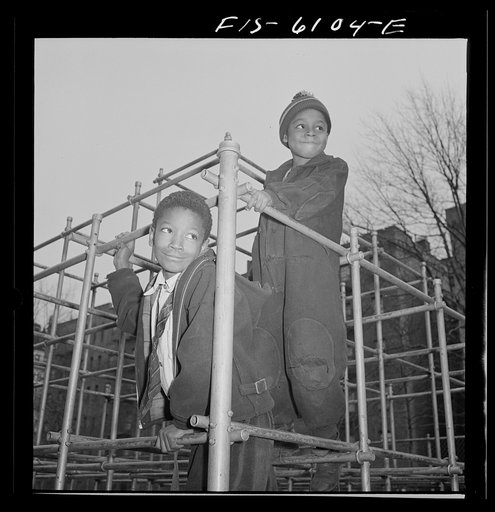 New York, New York. An uncaptioned story dealing with the life of Negros in New York (?), their professions, occupations and recreational activities
