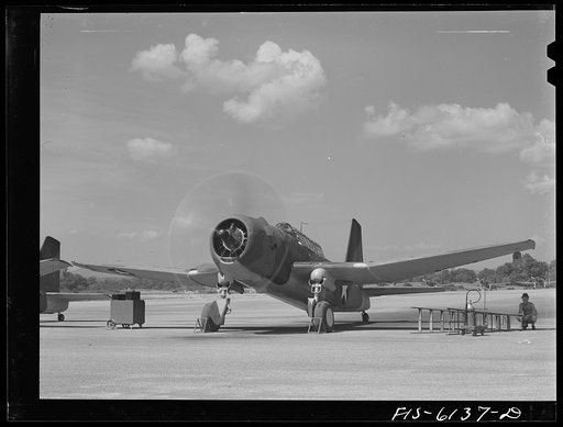 Nashville, Tennessee. "Vengeance" bomber on the field