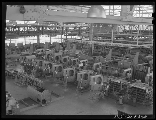 Vultee Aircraft Corporation plant