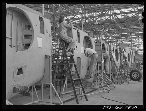 Vultee Aircraft Corporation plant
