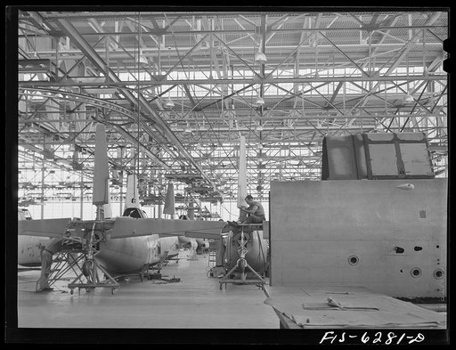 Vultee Aircraft Corporation plant