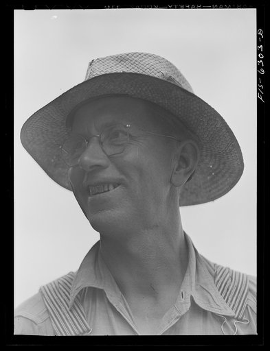 Untitled photo, possibly related to: Vernon County, Wisconsin. Edward J. Saugstad, master farmer, of Norwegian descent