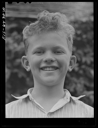 Vernon County, Wisconsin. Teddy Saugstad, ten years old
