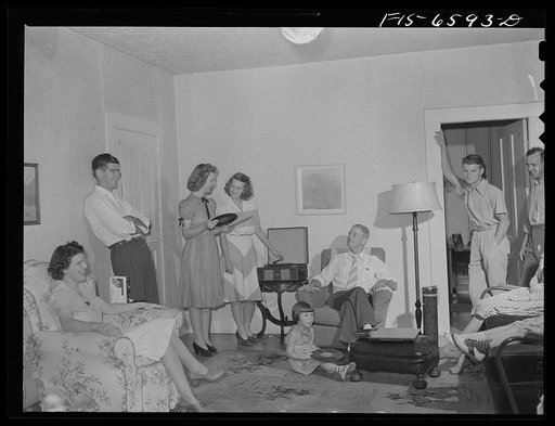 Hayti, Missouri. Family of the president of the U.S. Rural Electrification Administration (REA) cooperative