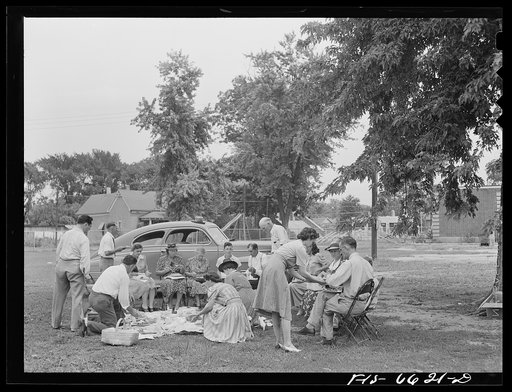 Hayti, Missouri. Cotton carnival. Picnic
