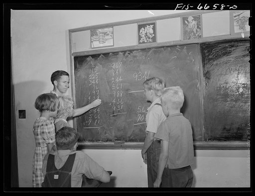 Dunklin County, Missouri. Rural school