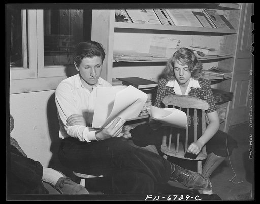 Interlochen, Michigan. National music camp where 300 or more young musicians study symphonic music for eight weeks each summer. Typical students of radio scripts