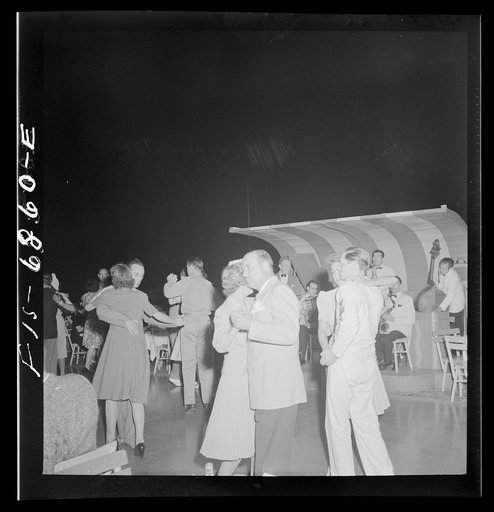 Washington, D.C. Dancing on the Starlight roof of the Roger Smith hotel