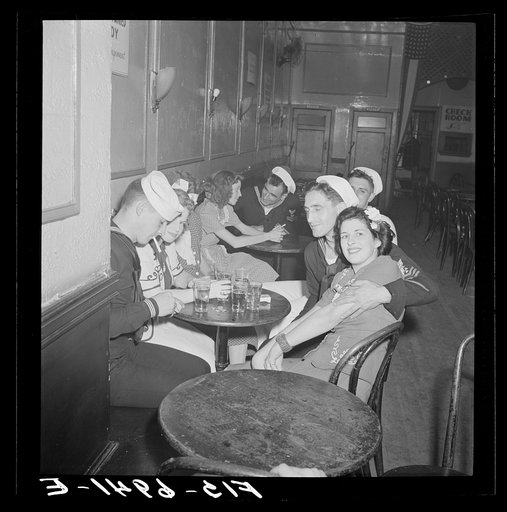 New York, New York. O'Reilly's bar on Third Avenue in the "Fifties"