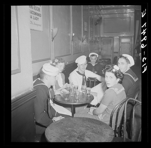 Untitled photo, possibly related to: New York, New York. O'Reilly's bar on Third Avenue in the "Fifties"
