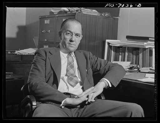 Washington, D.C. Dr. John Lund (Norwegian), senior specialist in the education of school administrators, U.S. Office of Education, and acting executive director, Wartime Commission, U.S. Office of Education