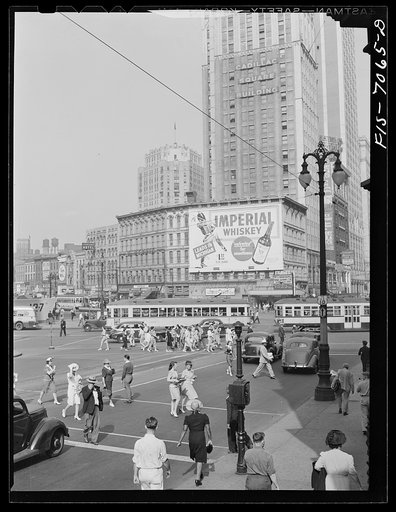 Detroit, Michigan. Cadillac Square
