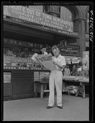 Detroit, Michigan. Morning extra. August 18, 1942