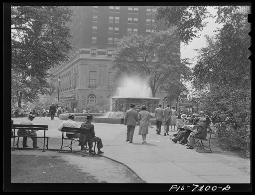 Detroit, Michigan. Grand Circus Park