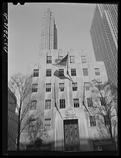 Untitled photo, possibly related to: New York, New York. British Empire Building, Rockefeller Center