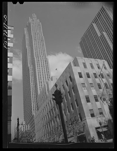 New York, New York. Rockefeller Center