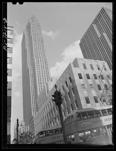Untitled photo, possibly related to: New York, New York. Rockefeller Center