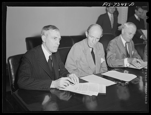 Washington, D.C. The Australian Minister, Lord Halifax, and Mr. Cordell Hull