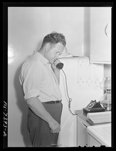 Cass Lake, near Pontiac, Michigan. Eric Westerberg, son of Karl Axel Westerberg, came from Eskilstuna, Sweden in 1924. He is married, and is employed as a skilled tool and die maker at the Dearborn plant of the Ford Motor Company