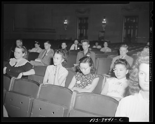 Untitled photo, possibly related to: Washington, D.C. International student assembly. Students at the assembly