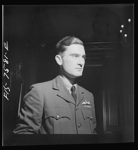 Washington, D.C. International youth assembly. Delegate from Canada who is a veteran of the Dieppe raid