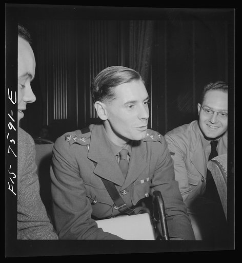 Washington, D.C. International youth assembly. A Scottish aviator